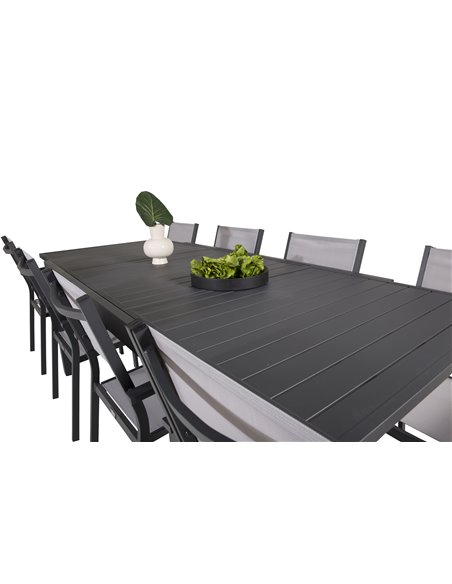 Matgrupp Marbella med Copacabana matstolar, 240 × 100 cm
