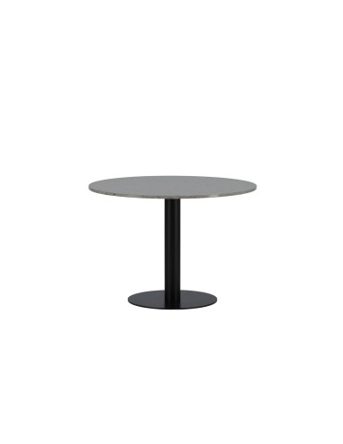 Runt matbord Razzia, Ø106 cm, Grå