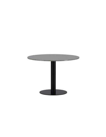 Runt matbord Razzia, Ø106 cm, Grå