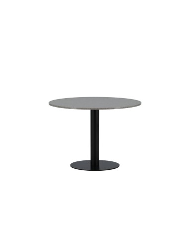 Runt matbord Razzia, Ø106 cm, Grå