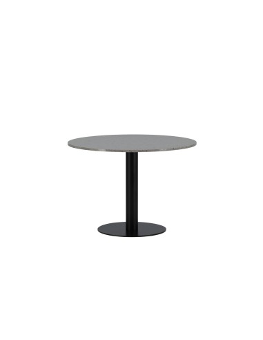 Runt matbord Razzia, Ø106 cm, Grå