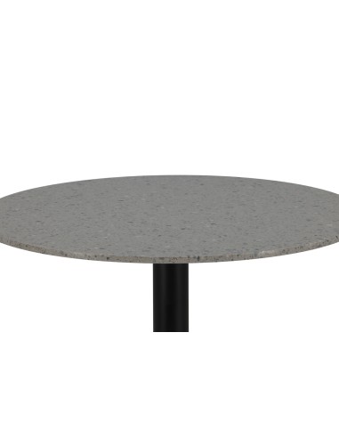 Runt matbord Razzia, Ø106 cm, Grå