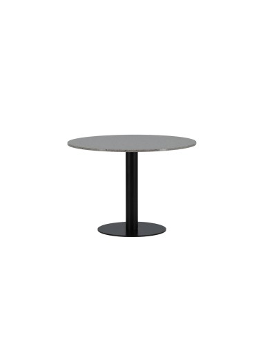 Runt matbord Razzia, Ø106 cm, Grå