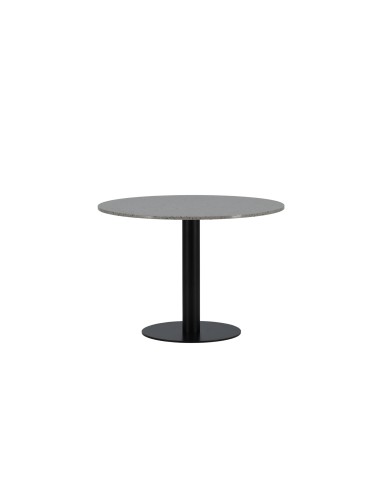 Runt matbord Razzia, Ø106 cm, Grå