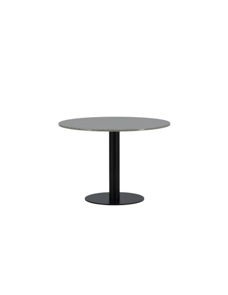 Runt matbord Razzia, Ø106 cm, Grå