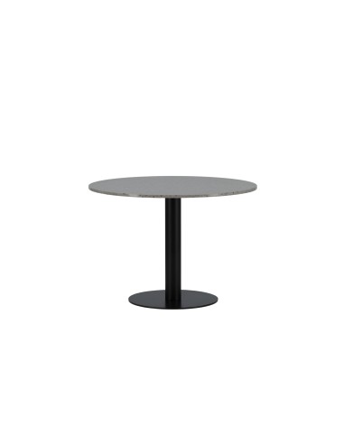 Runt matbord Razzia, Ø106 cm, Grå