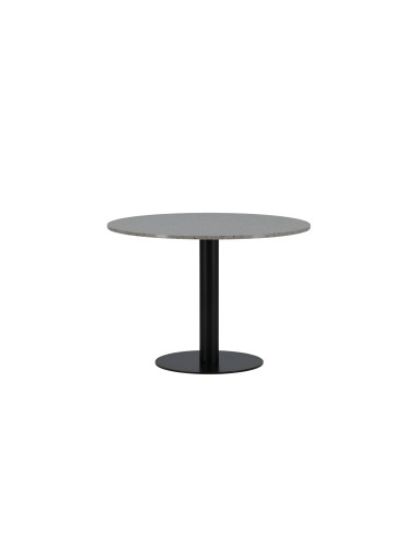 Runt matbord Razzia, Ø106 cm, Grå