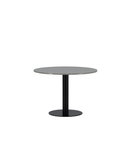 Runt matbord Razzia, Ø106 cm, Grå