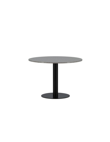 Runt matbord Razzia, Ø106 cm, Grå