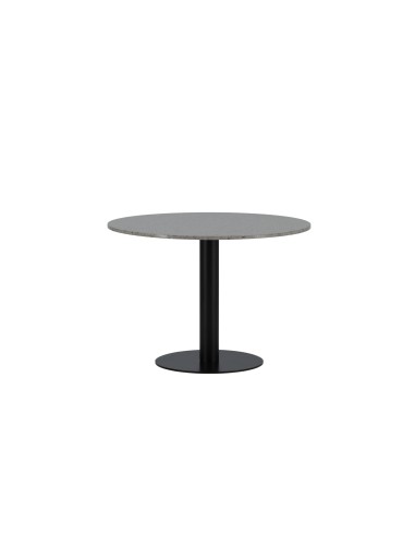 Runt matbord Razzia, Ø106 cm, Grå