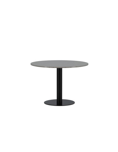 Runt matbord Razzia, Ø106 cm, Grå