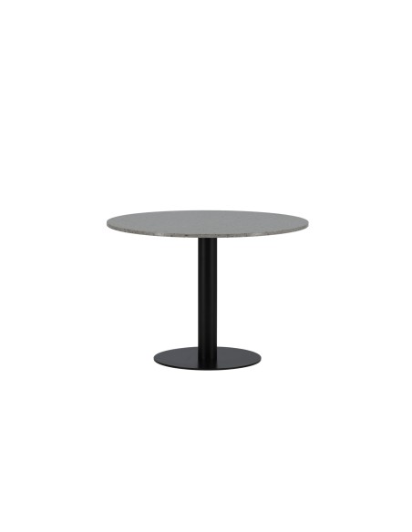 Runt matbord Razzia, Ø106 cm, Grå