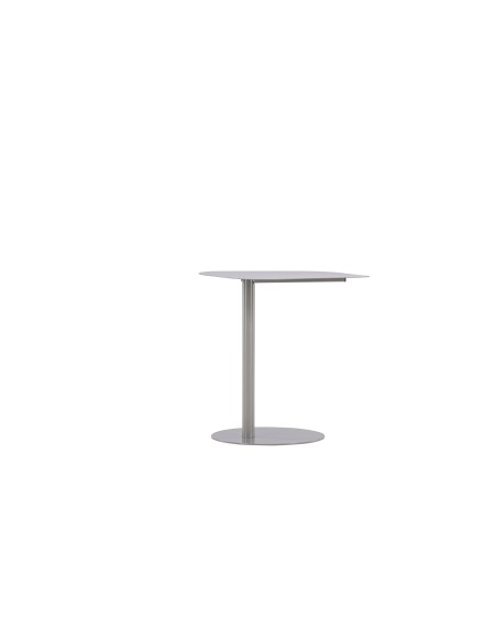 Sidobord San Jose, 50 × 38 cm, Light Grey