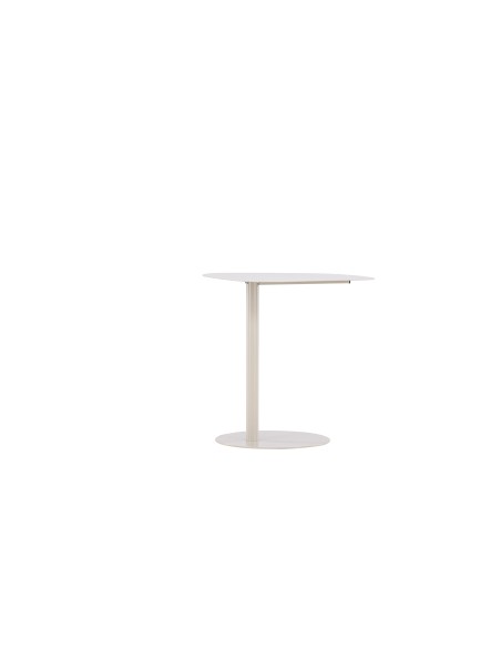 Sidobord San Jose, 50 × 38 cm, Beige