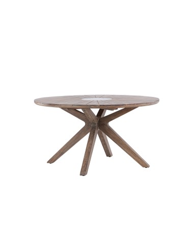 Runt matbord Rosario, Ø140 cm, Brun