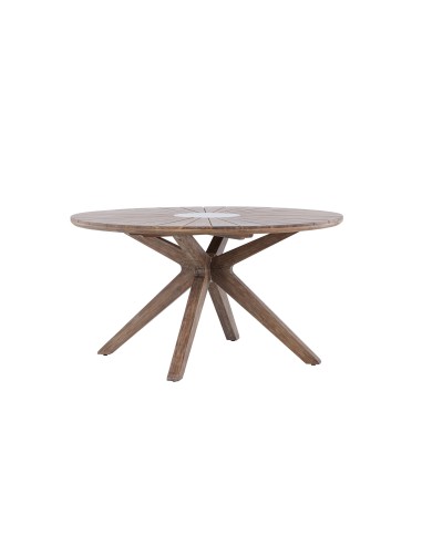Runt matbord Rosario, Ø140 cm, Brun