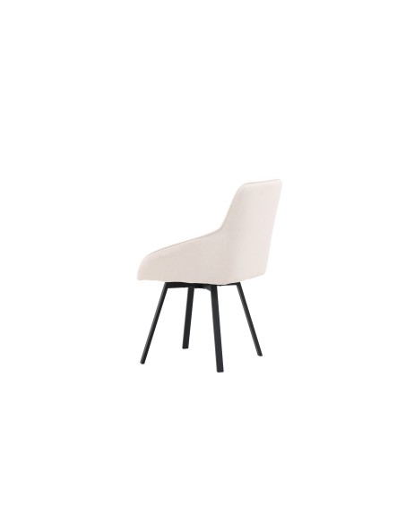Matstol Rosie, Beige/Svart