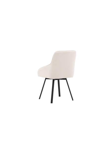 Matstol Rosie, Beige/Svart