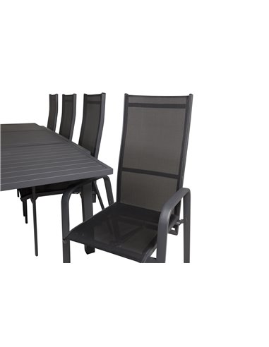 Matgrupp Marbella med Copacabana matstolar, 240 × 100 cm