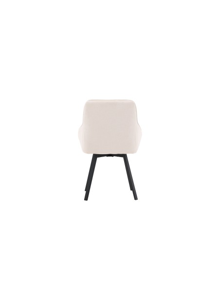 Matstol Rosie, Beige/Svart