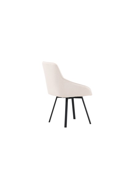 Matstol Rosie, Beige/Svart