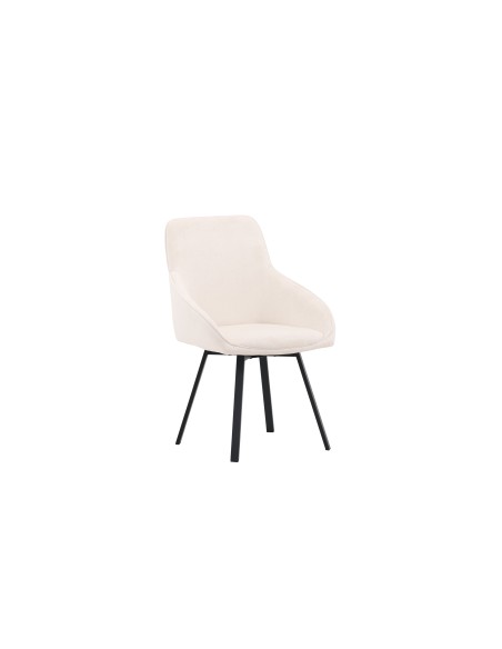 Matstol Rosie, Beige/Svart