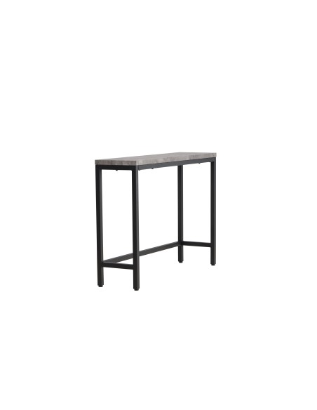 Sidobord Rise Bord, 110 × 30 cm, Svart