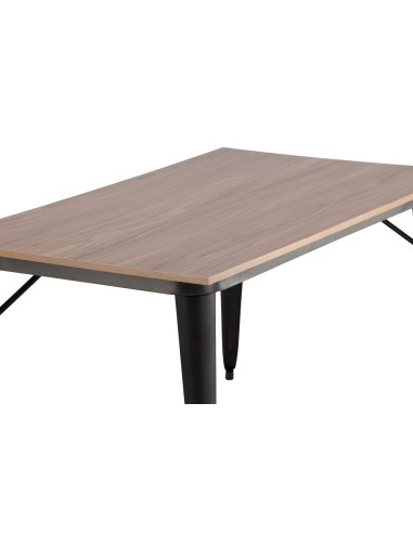 Matbord Tempe, 140 × 80 cm, Valnöt