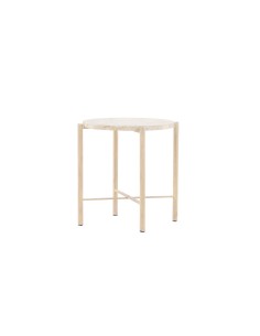 Runt soffbord Sandhamn, Ø40 cm, Beige 2
