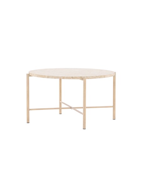 Runt soffbord Sandhamn, Ø70 cm, Beige