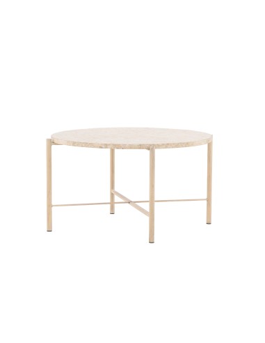 Runt soffbord Sandhamn, Ø70 cm, Beige
