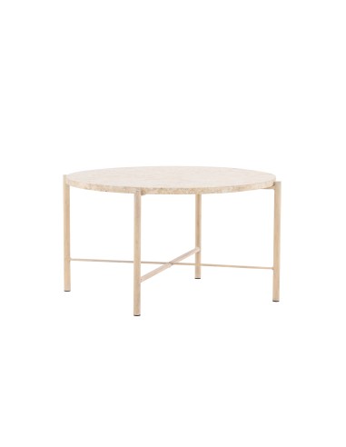 Runt soffbord Sandhamn, Ø70 cm, Beige