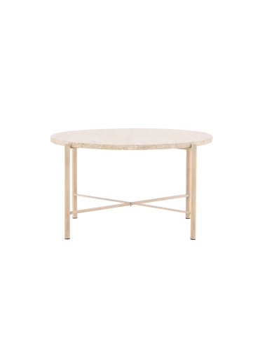 Runt soffbord Sandhamn, Ø70 cm, Beige
