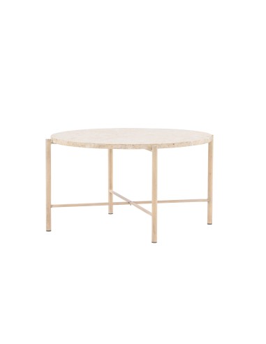 Runt soffbord Sandhamn, Ø70 cm, Beige