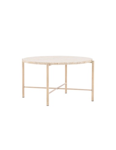 Runt soffbord Sandhamn, Ø70 cm, Beige