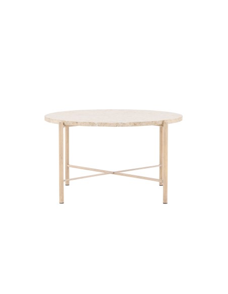 Runt soffbord Sandhamn, Ø70 cm, Beige
