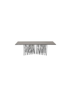 Soffbord Stone, 140 × 60 cm, Svart