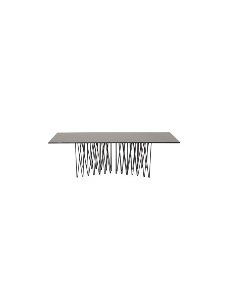 Soffbord Stone, 140 × 60 cm, Svart