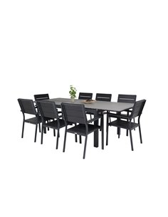 Matgrupp Levels med Levels matstolar, 160 × 100 cm 2