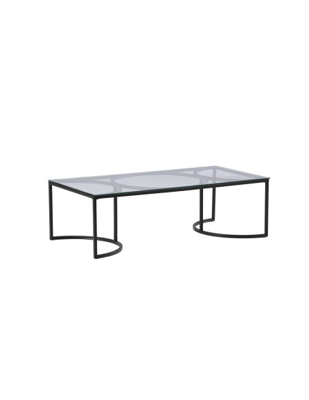 Soffbord Skanör, 140 × 70 cm, Svart