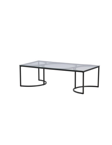 Soffbord Skanör, 140 × 70 cm, Svart