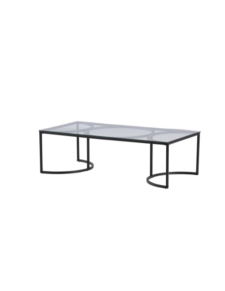 Soffbord Skanör, 140 × 70 cm, Svart