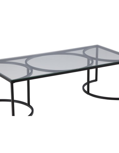 Soffbord Skanör, 140 × 70 cm, Svart