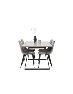 Matgrupp Estelle med Polar matstolar, 140 × 90 cm 2