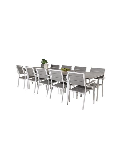 Matgrupp Levels med Levels matstolar, 229 × 100 cm