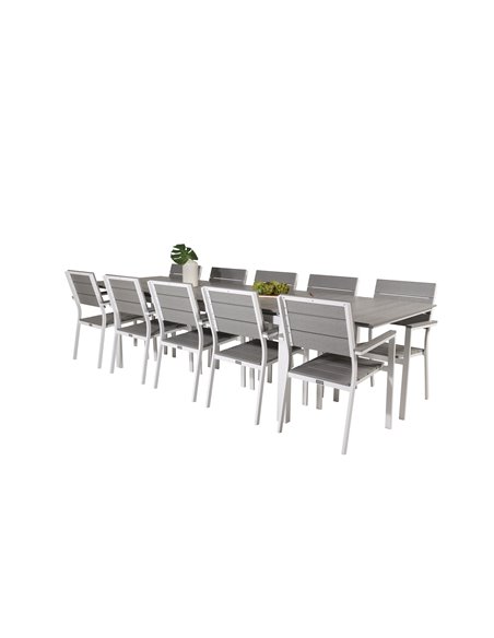 Matgrupp Levels med Levels matstolar, 229 × 100 cm