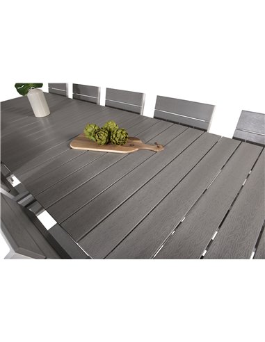 Matgrupp Levels med Levels matstolar, 229 × 100 cm