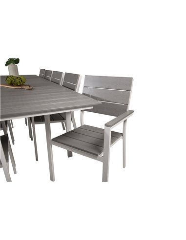 Matgrupp Levels med Levels matstolar, 229 × 100 cm