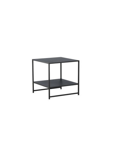 Sidobord Staal Bord, 50 × 50 cm, Svart