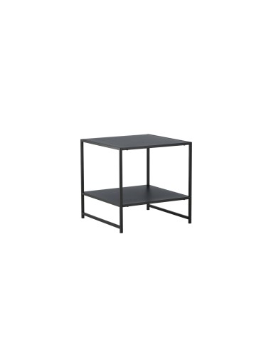 Sidobord Staal Bord, 50 × 50 cm, Svart
